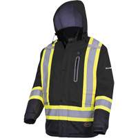 5409 Veste imperm&eacute;able &agrave; isolation thermique, Hommes, Petit, Noir Par Equipment
