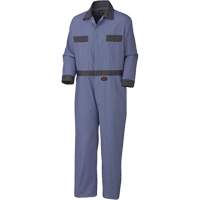 5133 Coveralls with Concealed Brass Buttons, Men's, Navy Blue, Size 36 Par Equipment