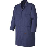 512 Shop Coat, Poly-Cotton, Small, Navy Blue Par Equipment