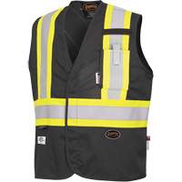 7729 Veste r&eacute;sistante aux arcs &eacute;lectriques FR-Tech, Petit, Noir, 10 cal/cm² Par Equipment