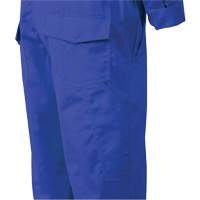 7706T FR-Tech&reg; Flame-Resistant Coverall with Leg Zippers, Size 40 (Tall), Royal Blue, 9.7 cal/cm² Par Equipment