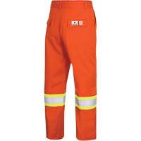 7763 FR-Tech&reg; 88/12 Arc Rated High-Visibility Safety Pants, 30, x 30, High Visibility Orange, 9.7 cal/cm² Par Equipment