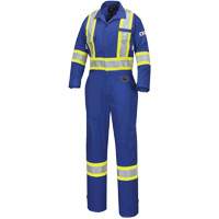7704W FR-Tech&reg; Women's FR/Arc-Rated Coveralls, Size X-Small, Royal Blue, 10 cal/cm² Par Equipment