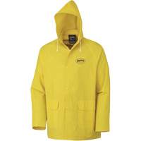 577J Veste imperm&eacute;able, Polyester/PVC, Petit, Jaune Par Equipment