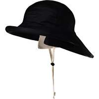 D5050 Black Dry King&reg; Offshore Traditional Sou'wester Hat, Small, Black, Rubber Par Equipment