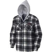 415BG Chemise &agrave; capuche matelass&eacute;e, Hommes, T-petit, Multicolore Par Equipment
