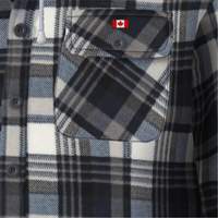 415BG Chemise &agrave; capuche matelass&eacute;e, Hommes, T-petit, Multicolore Par Equipment