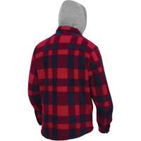 415RB Chemise &agrave; capuche matelass&eacute;e, Hommes, Petit, Multicolore Par Equipment