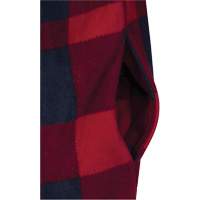 415RB Chemise &agrave; capuche matelass&eacute;e, Hommes, Petit, Multicolore Par Equipment