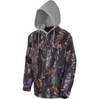 415CM Chemise &agrave; capuche matelass&eacute;e, Hommes, T-petit, Multicolore Par Equipment
