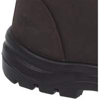 1028 Bottes de travail 8" marron, Cuir, Embout Acier, Taille 10 Par Equipment