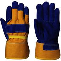 Insulated Fitter's Gloves, One Size, Split Cowhide Palm, Boa Inner Lining SHE773 | Par Equipment
