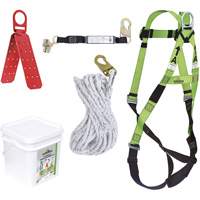 RK2-50 Contractor's Fall Protection Kit, Roofer's Kit Par Equipment