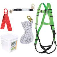 Grommeted Fall Protection Kit, Roofer's Kit SHE933 | Par Equipment