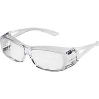 X350 OTG Safety Glasses, Clear Lens, Anti-Scratch Coating, ANSI Z87+/CSA Z94.3 SHE984 | Par Equipment