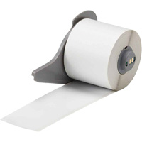 Ruban adh&eacute;sif permanent toutes saisons pour &eacute;tiquettes, Vinyle, Blanc, Largeur de 2" Par Equipment
