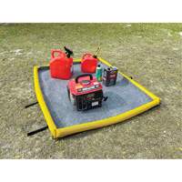 Small Ultra-Filter Pad, 0.8 US gal. Capacity, 2.5' W x 2' L x 3" H, Foam Wall Par Equipment