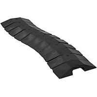 Medium Ultra-Sidewinder Cable Protection System&reg; with Endcaps, 33" x 9.8" x 1.4", 260 lbs. (0.13 tons) Par Equipment