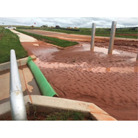 Green Ultra-Silt Dike&reg;, 7' L x 5' W Par Equipment