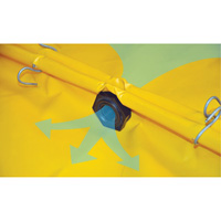 2-Drum Flexible Ultra-Spill Deck<sup>®</sup> Bladder System, 88 US gal. Spill Capacity, 48" x 27" x 5" SHF611 | Par Equipment