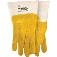 Ram Tough Welding Gloves, Goat Grain/Split Cowhide, Size Medium Par Equipment