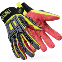 Gants r&eacute;sistants aux coupures Rig Lizard 2028X, 6/T-petit, Paume en Synth&eacute;tique/PEHP, Poignet &eacute;lastique/Boucle et crochet Par Equipment