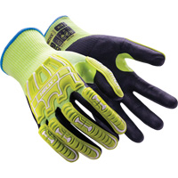 Gants r&eacute;sistants aux chocs Helix 3062IMP, 6/T-petit, Paume en Mousse de nitrile, Poignet &eacute;lastique/Poignet en tricot Par Equipment