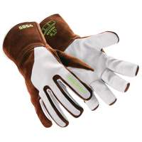 HeatArmor&reg; 5054 Welding Gloves, Grain Goatskin, Size Small/7 Par Equipment