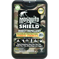 Pocket-Sized Mosquito Shield™ Insect Repellent, 30% DEET, Spray, 40 ml SHG635 | Par Equipment