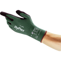 HyFlex<sup>®</sup> 11-842 Sustainable Multi-Purpose Gloves, 5, Foam Nitrile Coating, 15 Gauge, Nylon Shell SHG877 | Par Equipment