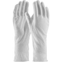 CleanTeam<sup>®</sup> Premium Inspection Gloves, Cotton, Unhemmed Cuff, One Size SHH145 | Par Equipment