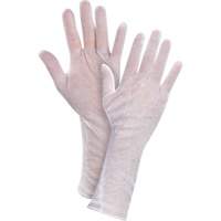 Lightweight Inspection Gloves, Poly/Cotton, Hemmed Cuff, Men's SHH457 | Par Equipment