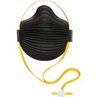 AirWave M Series Black Disposable Masks with SmartStrap<sup>®</sup> & Full Foam Flange, N95, NIOSH Certified, Small SHH517 | Par Equipment