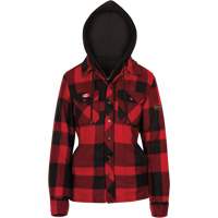 415RBW Chemise &agrave; capuche matelass&eacute;e, Femmes, T-petit, Multicolore Par Equipment