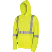 6965 Chandail &agrave; capuchon de s&eacute;curit&eacute; en il-de-perdrix, Petit, Jaune lime haute visibilit&eacute; Par Equipment