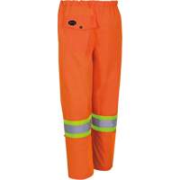 5586 450D Waterproof Safety Pants, Polyester/Polyurethane, 4X-Large, High Visibility Lime-Yellow Par Equipment