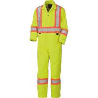 5512T Combinaison haute visibilit&eacute;, 40 (grand taille), Jaune lime haute visibilit&eacute; Par Equipment