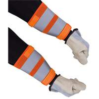 High-Visibility Orange 8" Traffic Cuffs SHI037 | Par Equipment