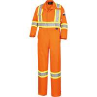 5551T Flame-Gard&reg; FR/Arc-Rated Coverall, Size 40 (Tall), High Visibility Orange, 9.1 cal/cm² Par Equipment