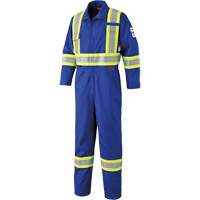 7704T FR-Tech&reg; Arc-Rated Coverall, Size 40 (Tall), Royal Blue, 10 cal/cm² Par Equipment