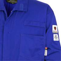 7779T FR-Tech&reg; 88/12 Arc Rated Flame Resistant Coveralls, Size 40 (Tall), Royal Blue, 10 cal/cm² Par Equipment