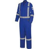 7709A "The Rock" FR-Tech&reg; High Visibility FR/Arc Rated Coveralls, Size 36, Royal Blue, 10 cal/cm² Par Equipment