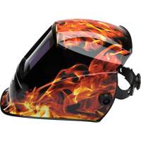 Casque de soudeur autonoircissant Leadhead, 3,8" lo x 3,4" la Champ de vision, Teinte 9 - 13 Par Equipment