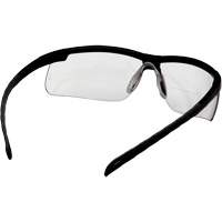 Lunettes de lecture H2MAX avec monture noire, Antibu&eacute;e, Transparent, Dioptrie 2,0 Par Equipment