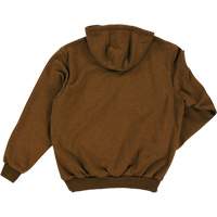 Water Repellent Fleece Pullover Hoodie, Men's, X-Small, Brown SHJ084 | Par Equipment