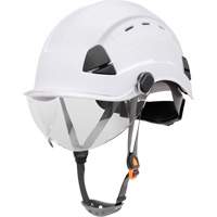 Fibre Metal Safety Helmet, Non-Vented, Ratchet, White SHJ271 | Par Equipment