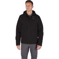 M12 Heated Quietshell Jacket with Battery, Men's, Medium, Black Par Equipment