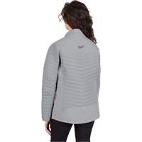 M12 Heated Axis Jacket with Battery, Women's, Large, Grey Par Equipment