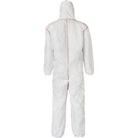 SFR Coveralls with Hood, Medium, White, Tyvek&reg; 400 Par Equipment