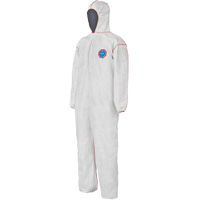 SFR Coveralls with Hood, Medium, White, Tyvek&reg; 400 Par Equipment